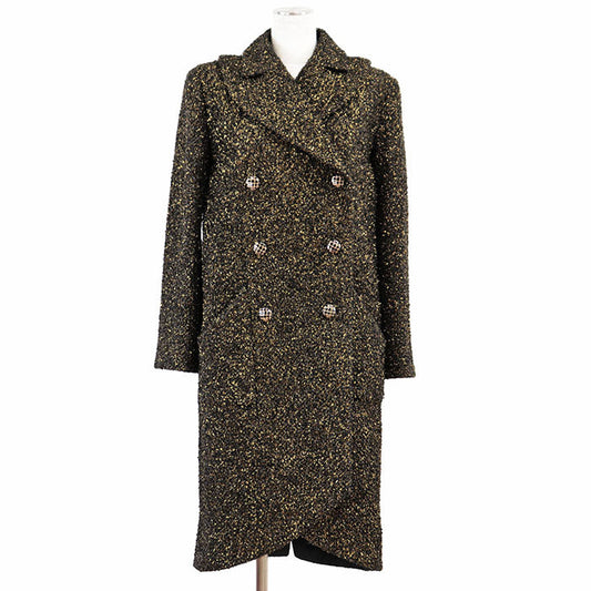 Chanel Métiers d’Art Paris-Egypte Metallic Tweed Coat