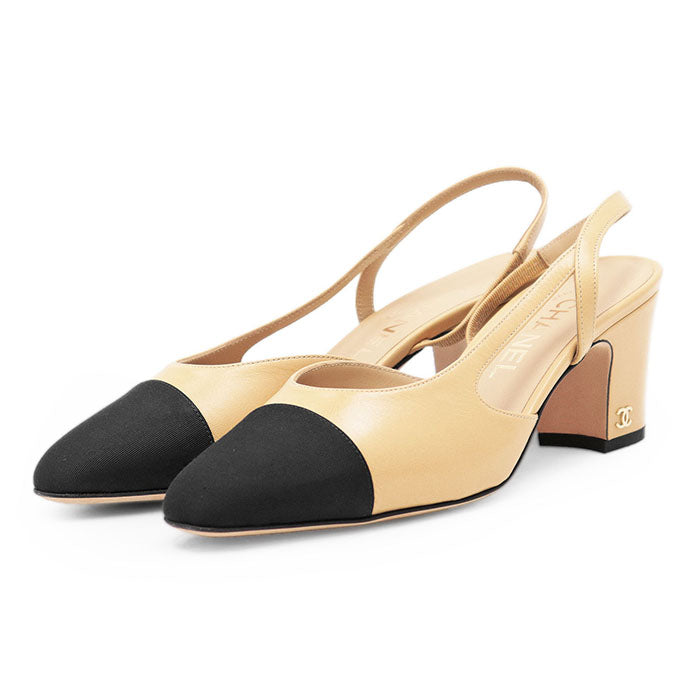 Chanel G31318 Goat Skin Pumps