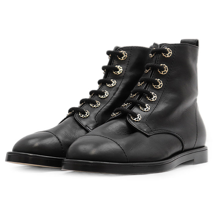 Chanel G37287 Leather Boots