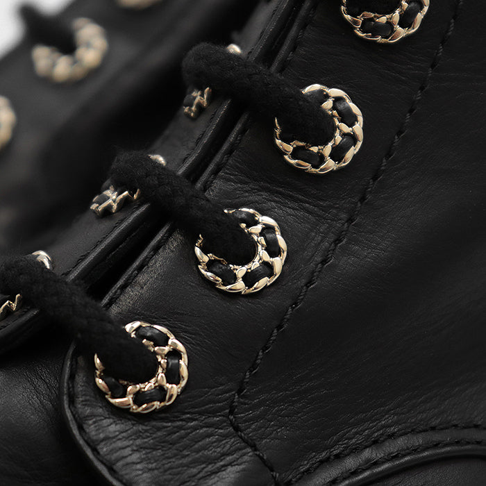 Chanel G37287 Leather Boots