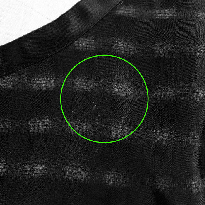 Chanel 09P P35576 100% Silk Check Jacket