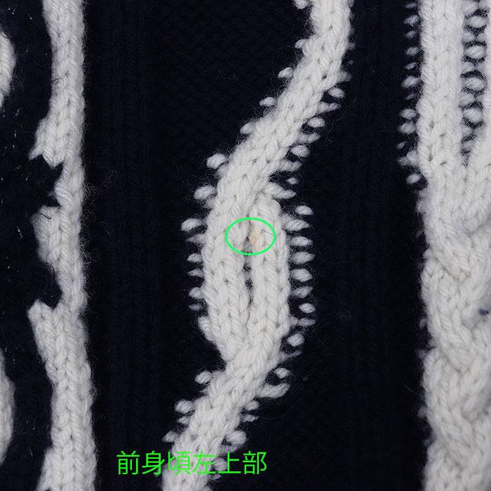 Chanel P59195 Wool Cashmere Knit Cardigan