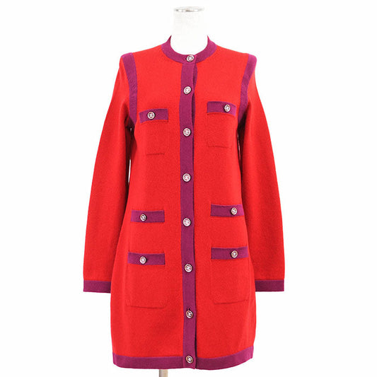 Chanel 23B P75656 Cashmere Long Cardigan