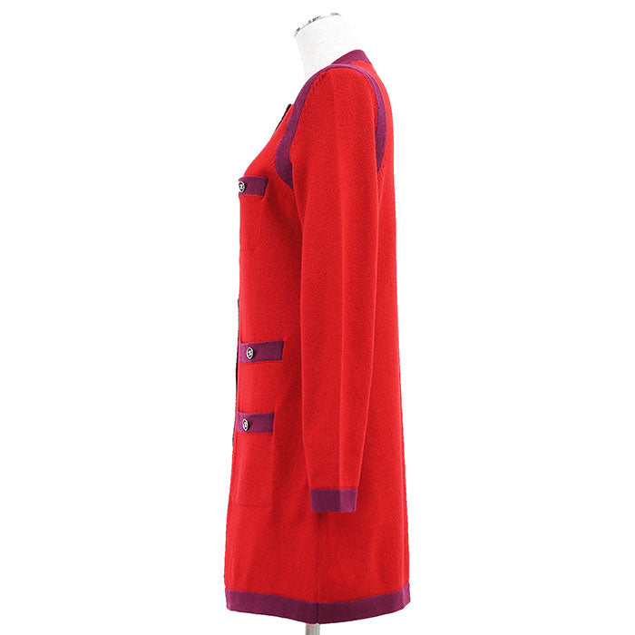 Chanel 23B P75656 Cashmere Long Cardigan
