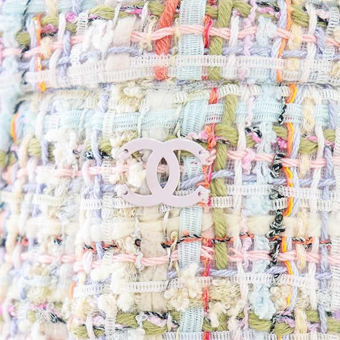 Chanel Tweed Cotton Blend Skirt