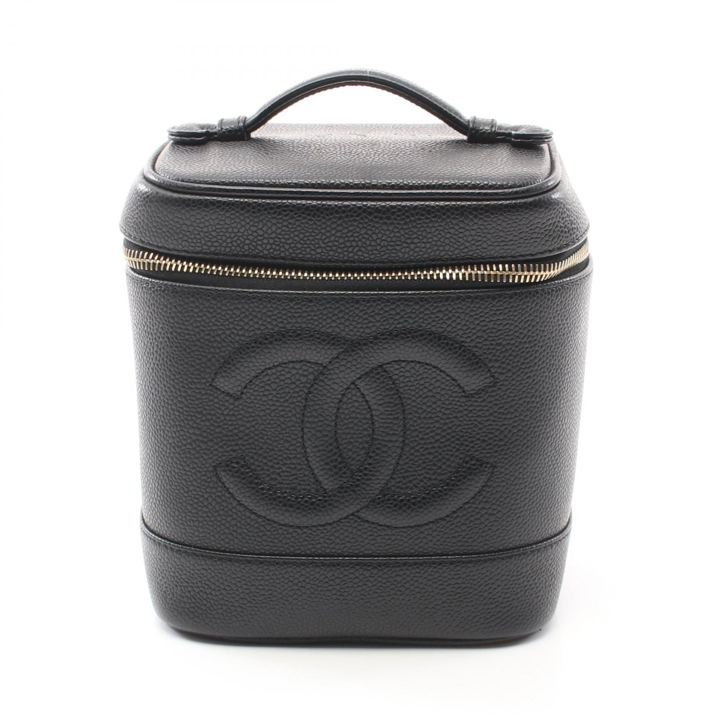 Chanel Coco Mark Leather Handbag