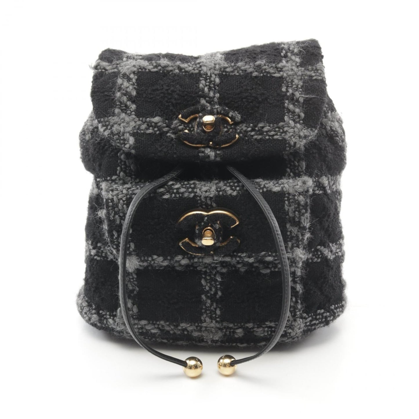 Chanel Coco Mark Fabric Backpack