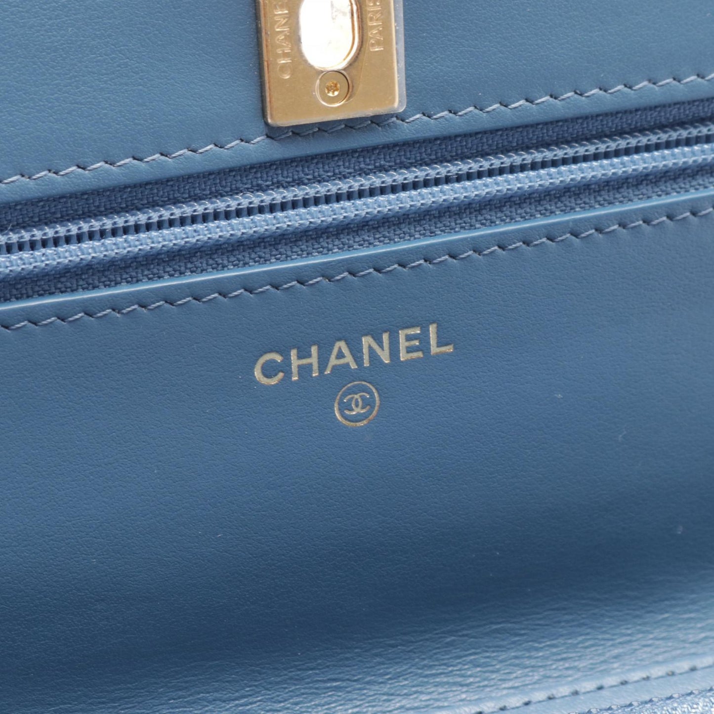 Chanel Matelasse Denim Shoulder Bag