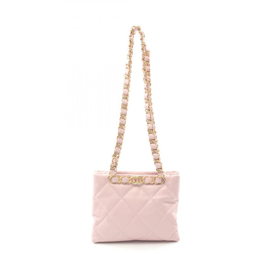 Chanel Matelasse Small Shopping Tote Bag Lambskin Tote Bag
