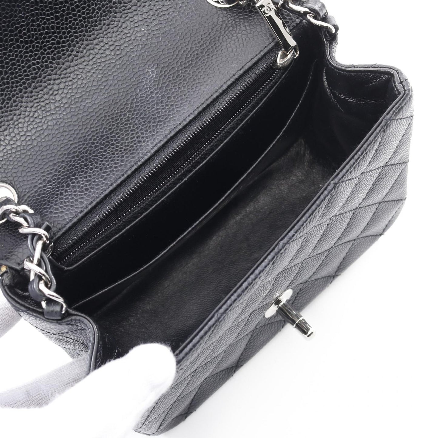Chanel Mini Matelassé Grained Calfskin Shoulder Bag
