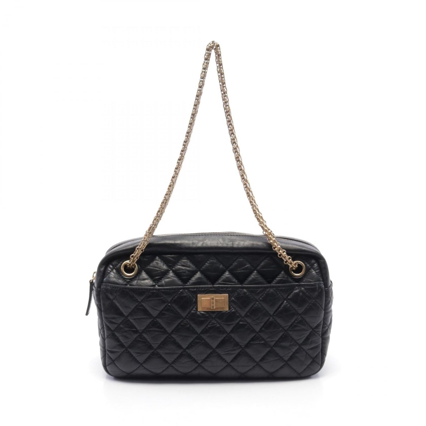 Chanel 2.55 Matelasse Lambskin Shoulder Bag