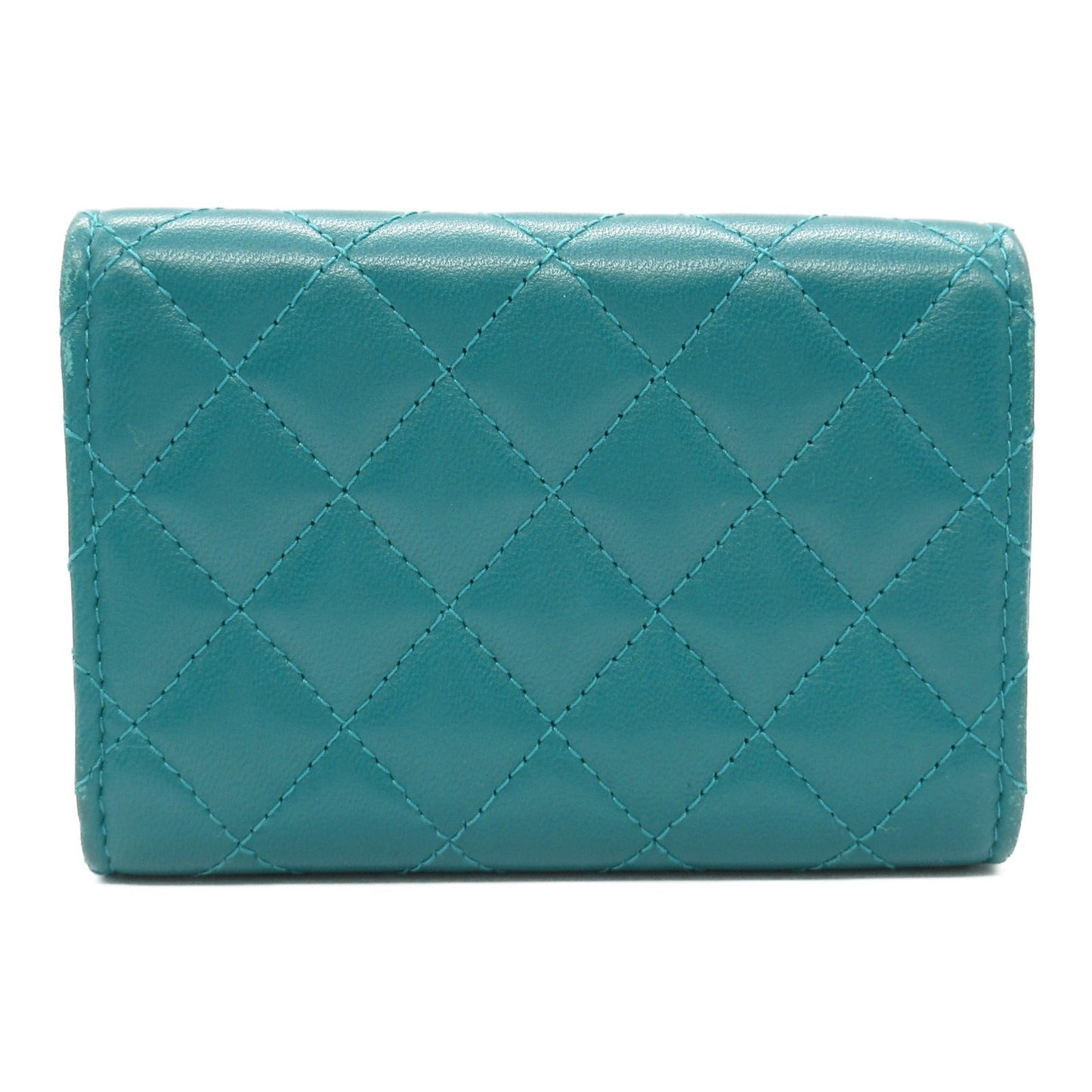 Chanel Boy Chanel Lambskin Trifold Wallet