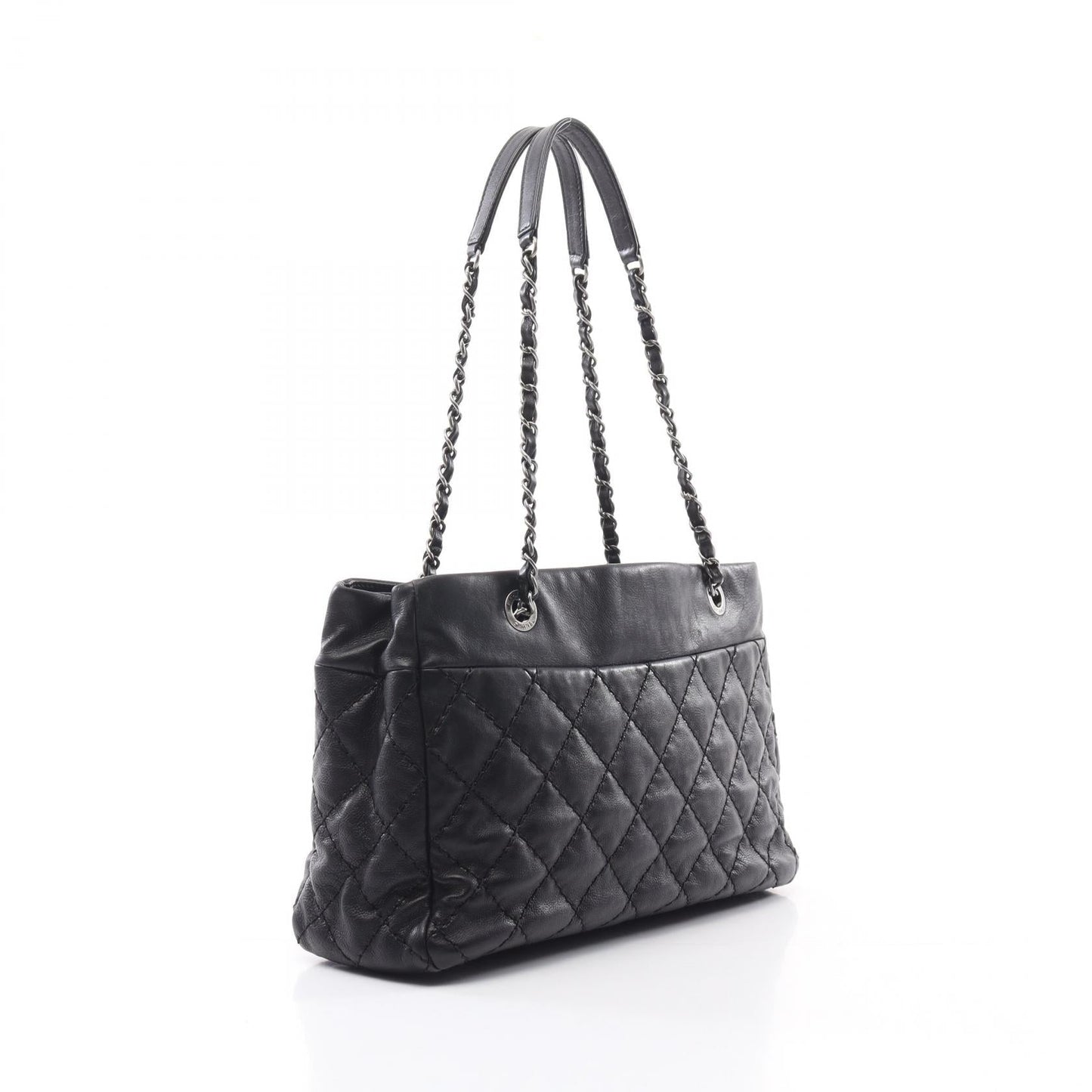 Chanel Wild Stitch Calfskin Tote Bag