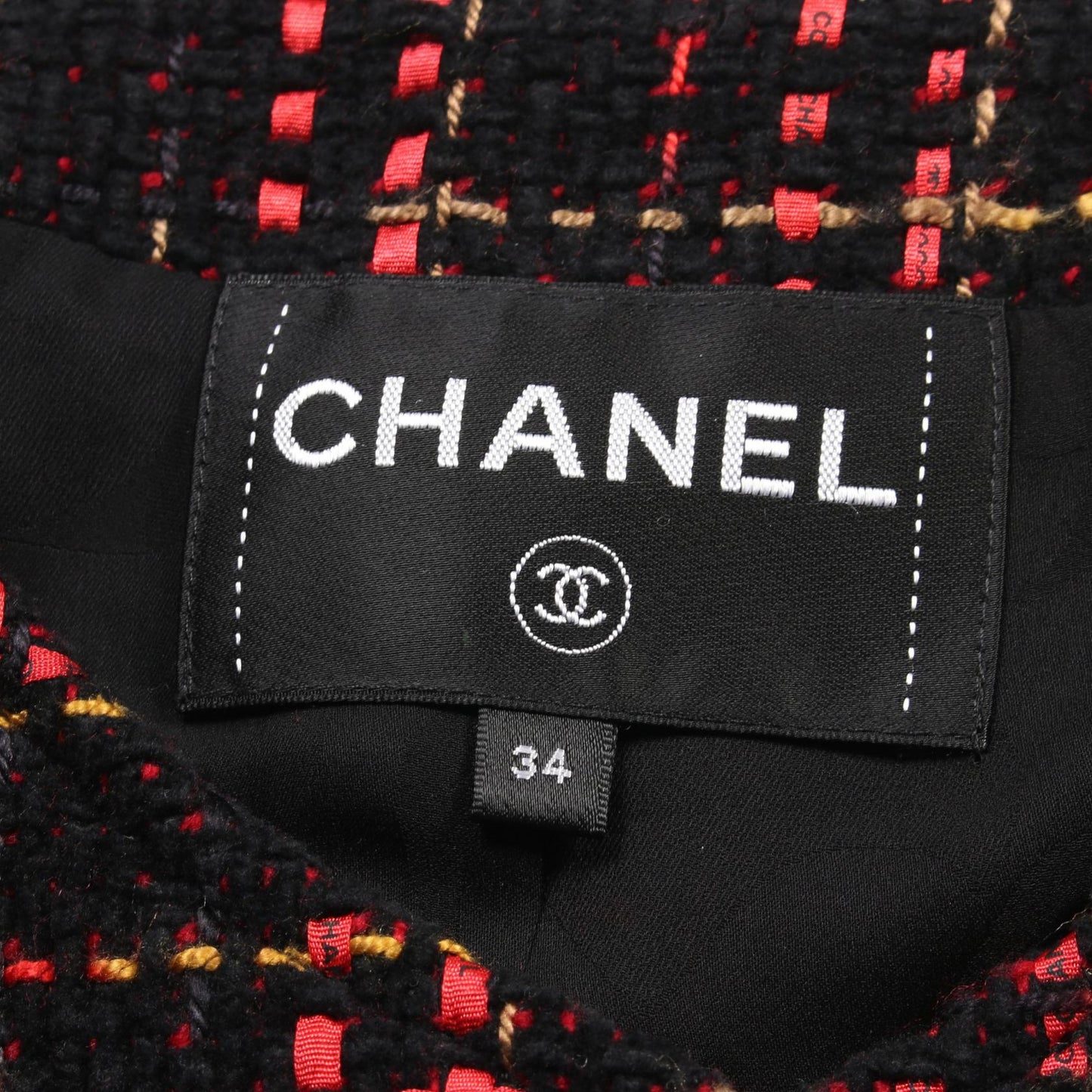 Chanel P73176V64615 Wool Cashmere Cotton Collarless Jacket