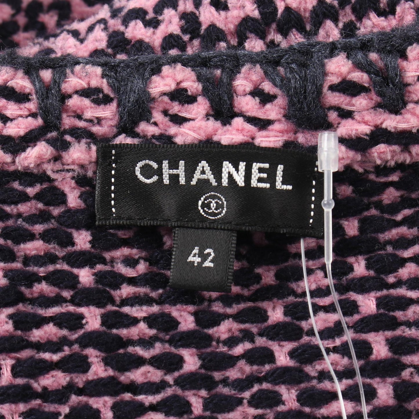 Chanel Coco Mark Button Cashmere Cotton Cardigan