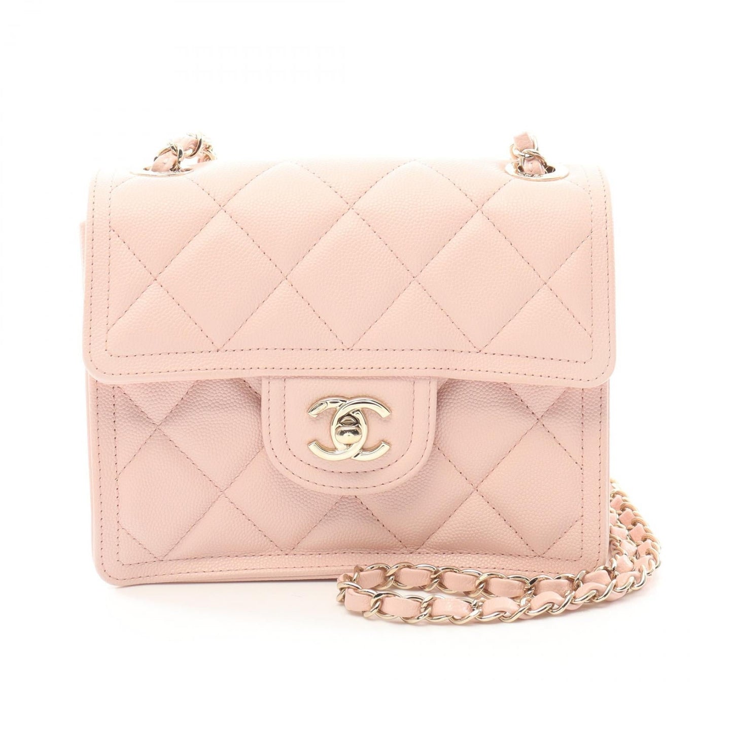 Chanel Matelasse Caviar Skin Shoulder Bag
