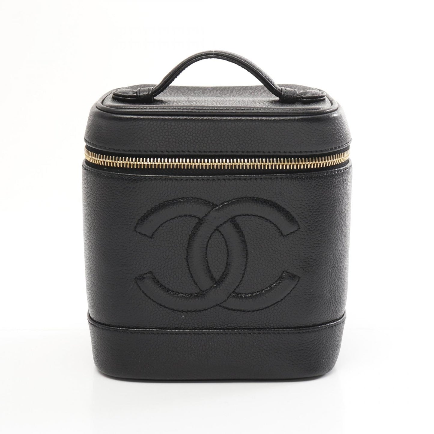 Chanel Coco Mark Caviar Skin Handbag