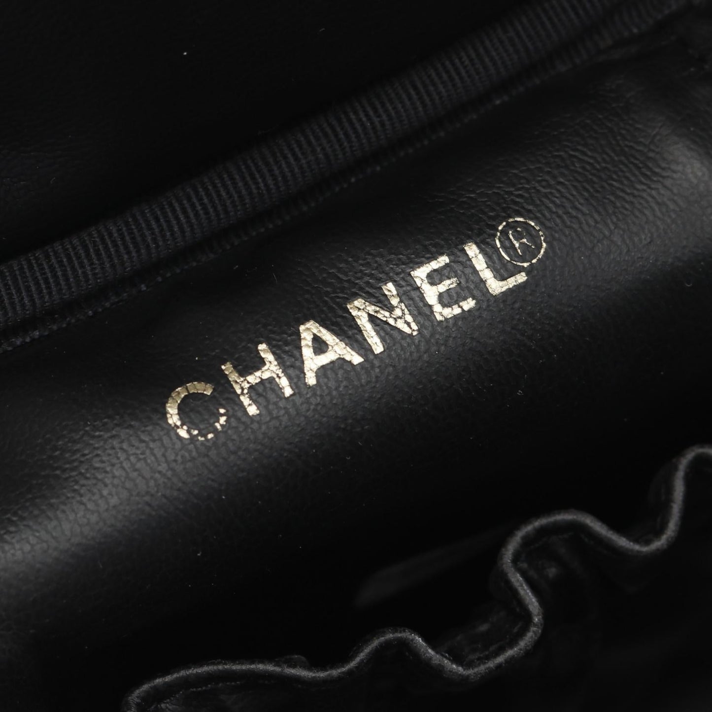 Chanel Coco Mark Caviar Skin Handbag