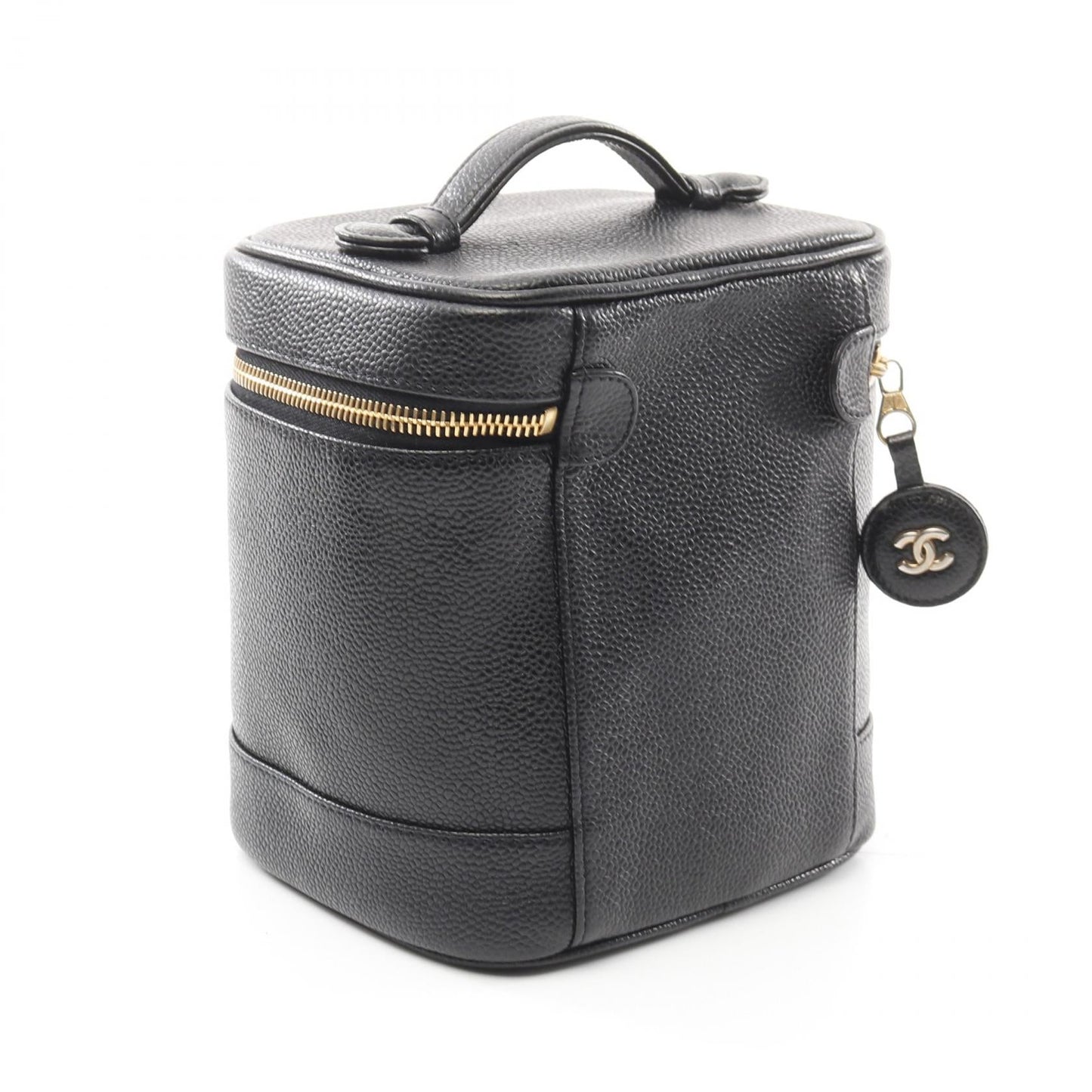 Chanel Coco Mark Grained Calfskin Handbag