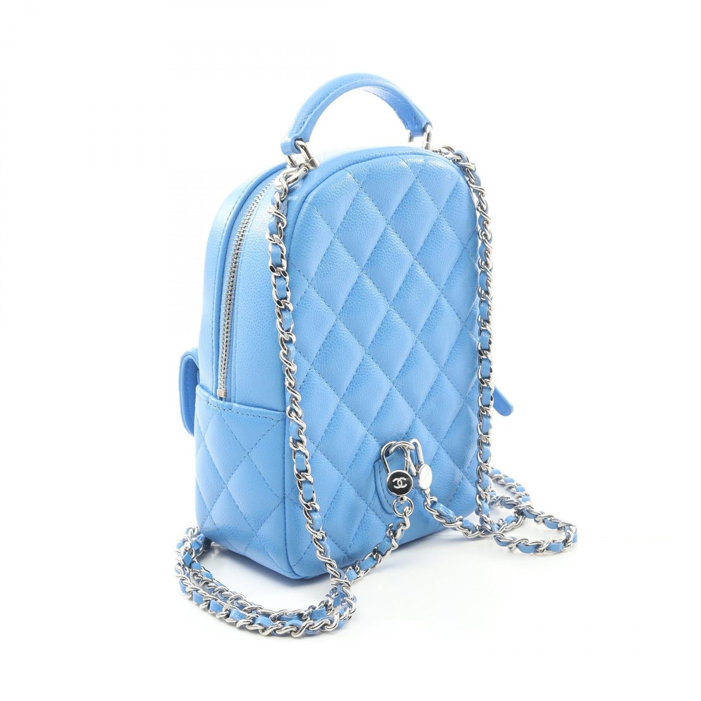 Chanel Matelasse Grained Calfskin Backpack