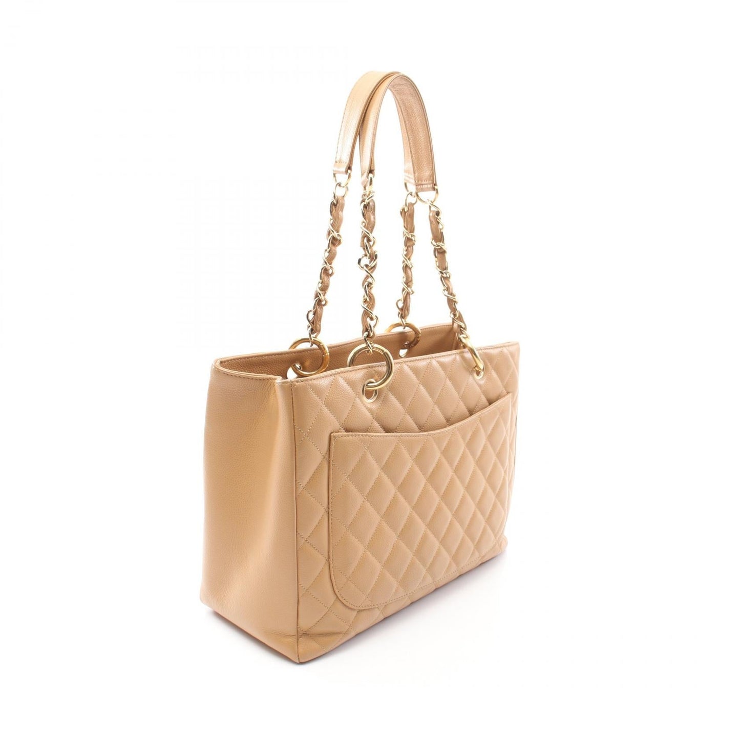 Chanel Matelasse Grained Calfskin Tote Bag