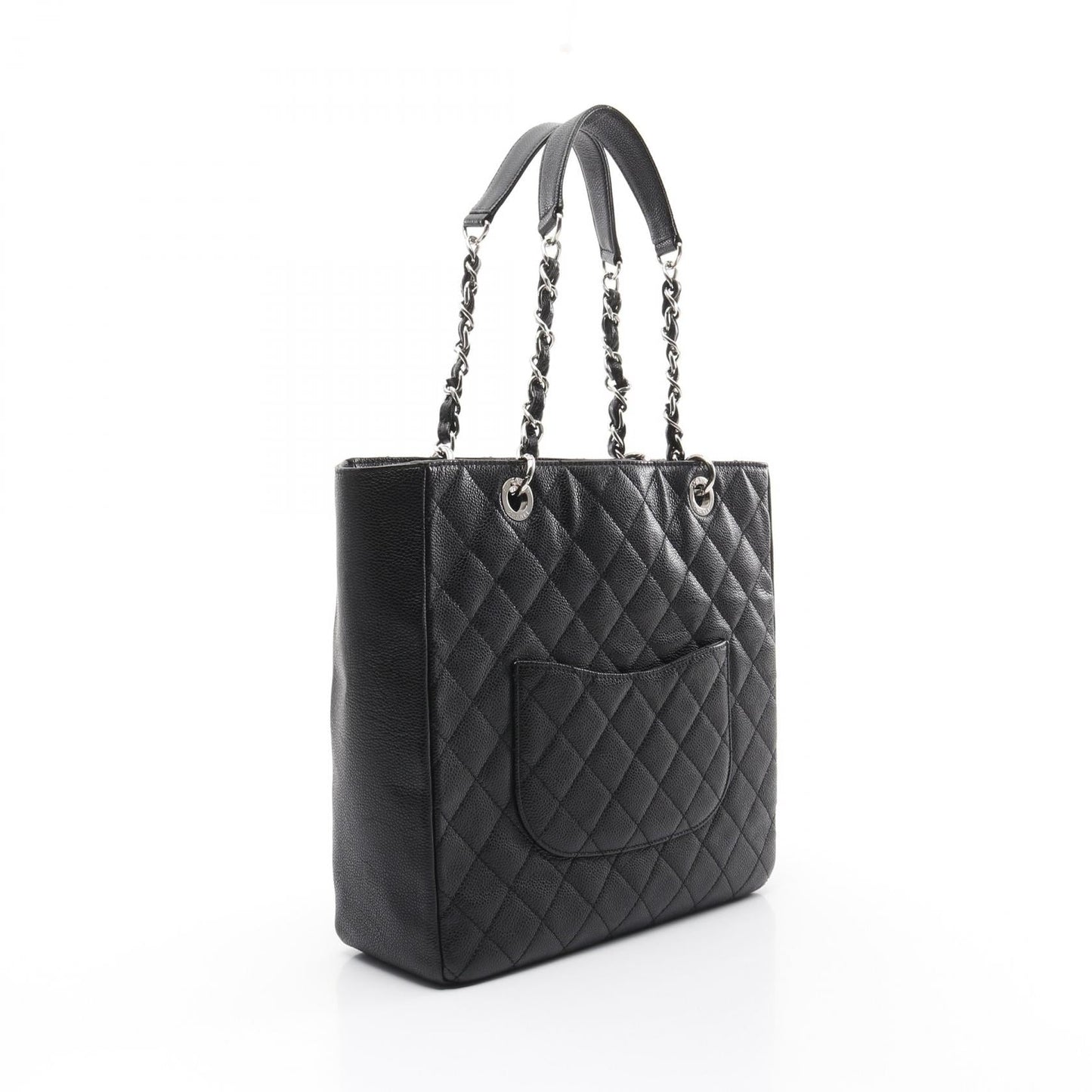 Chanel Matelasse Grained Calfskin Tote Bag