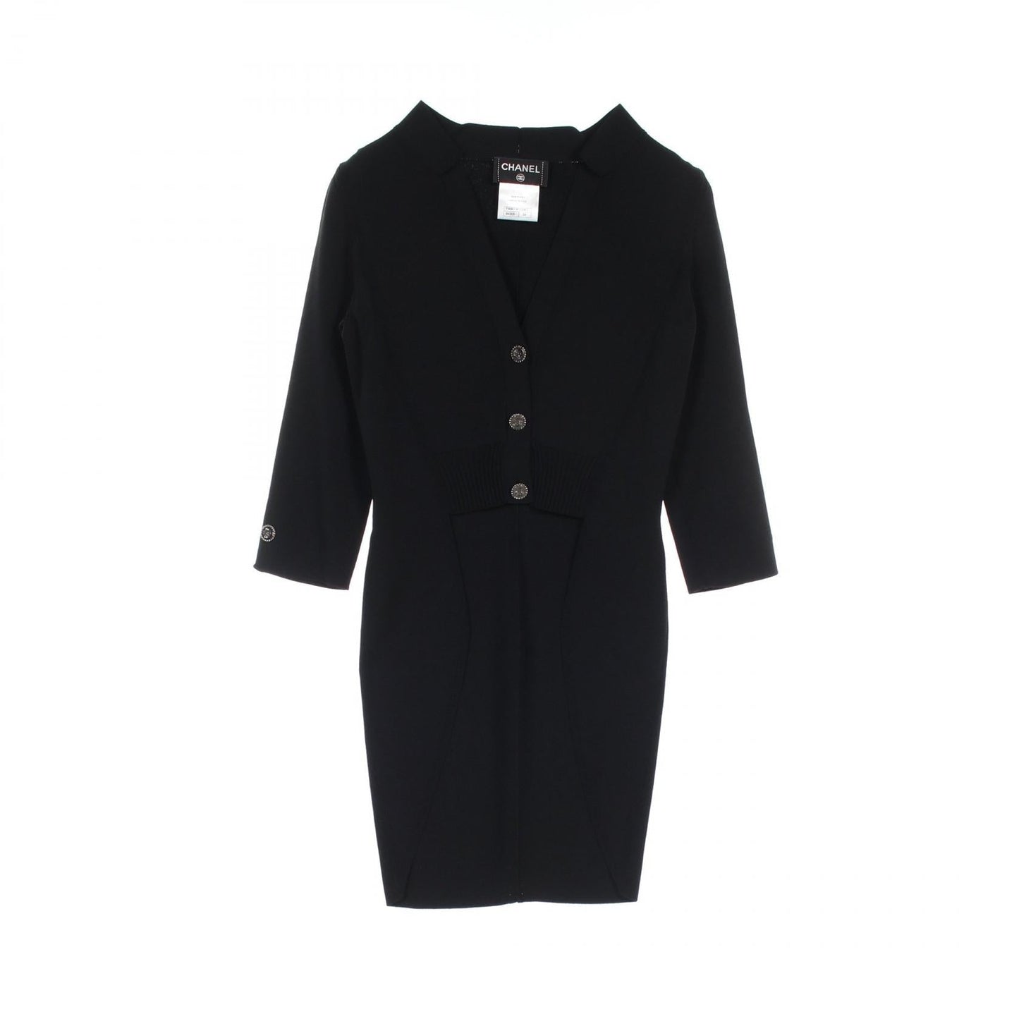 Chanel Coco Mark Button Rayon Cardigan
