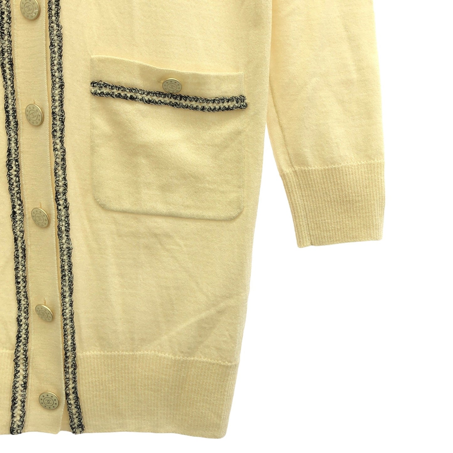 Chanel P45636K05764 Wool Cardigan