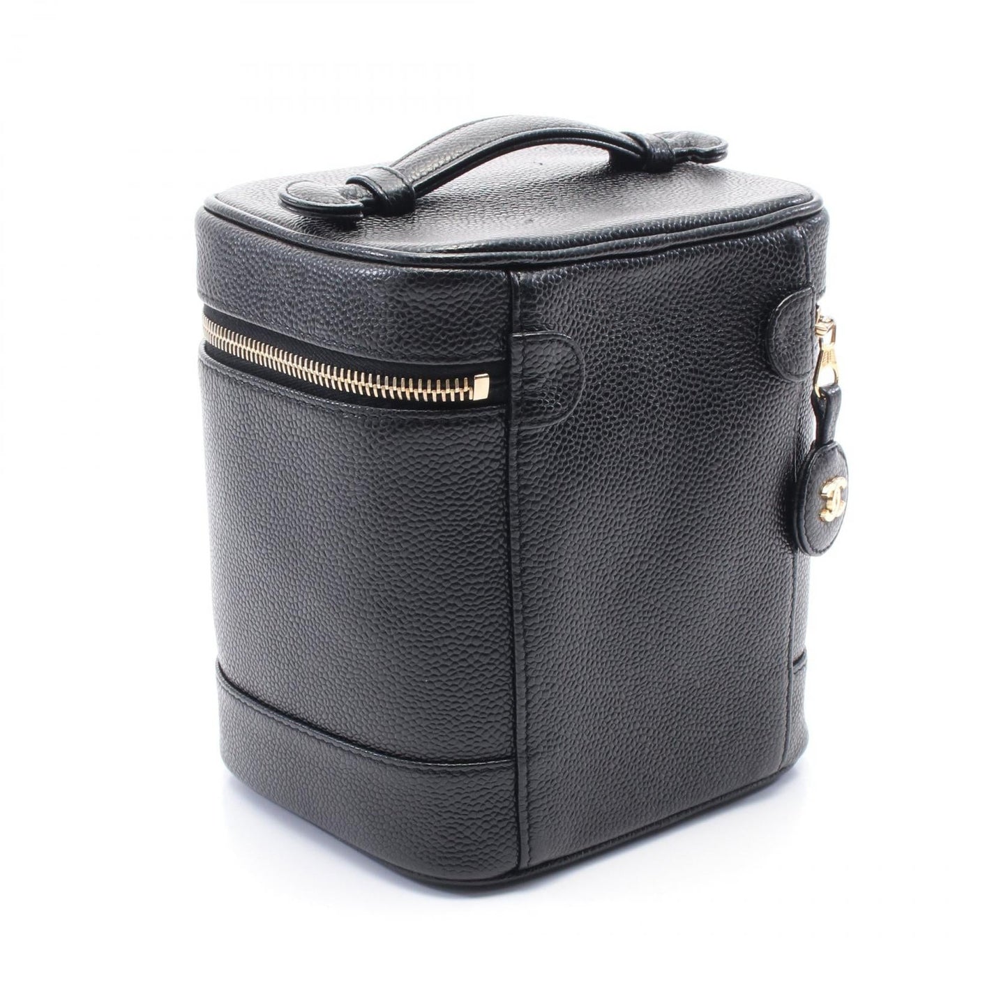 Chanel Coco Mark Leather Handbag