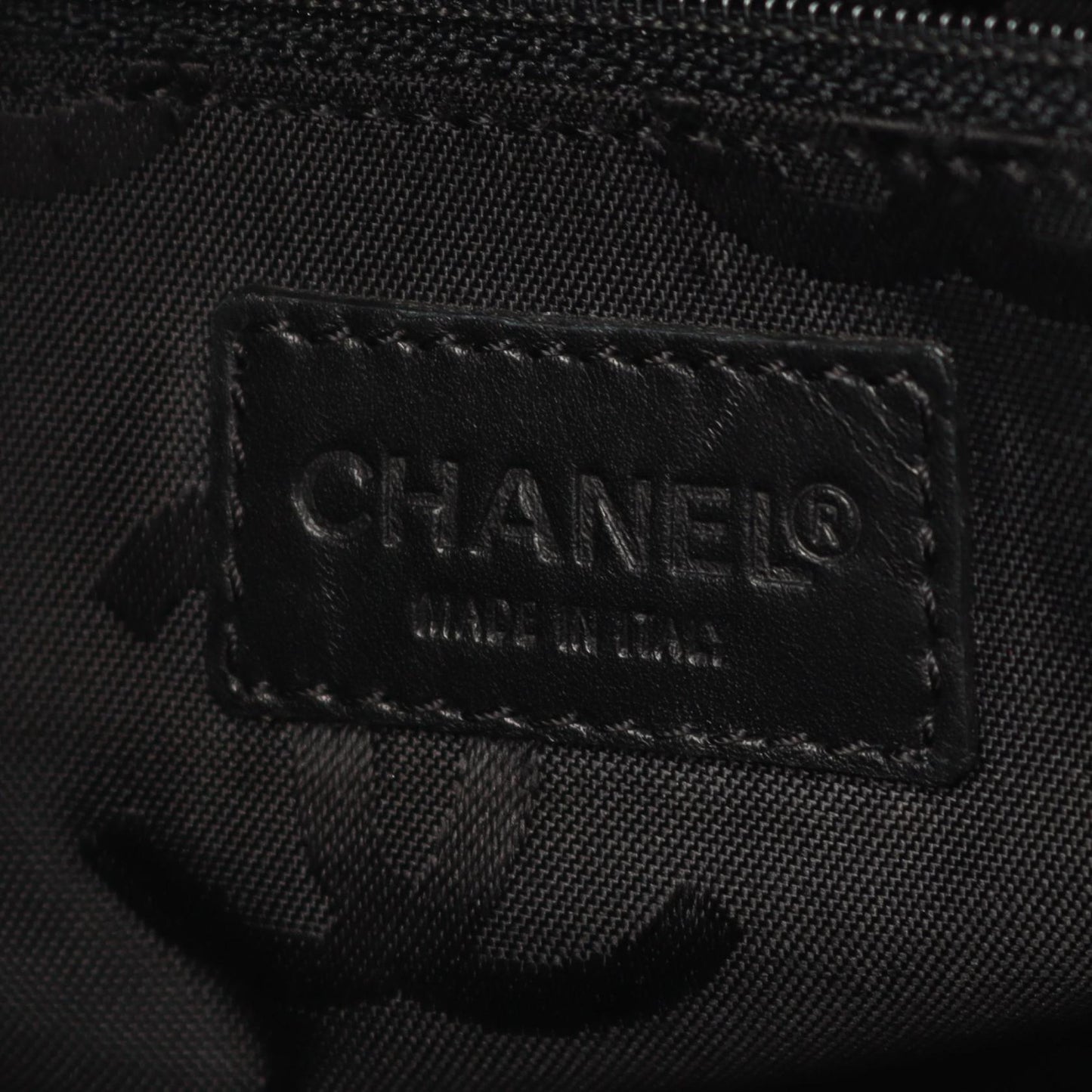 Chanel Wild Stitch Leather Tote Bag