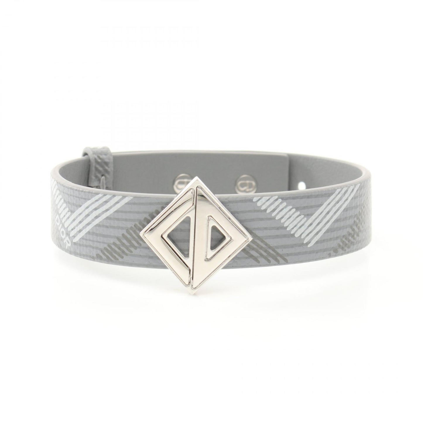 Dior Homme CD Diamond Stainless Steel PVC Bracelet