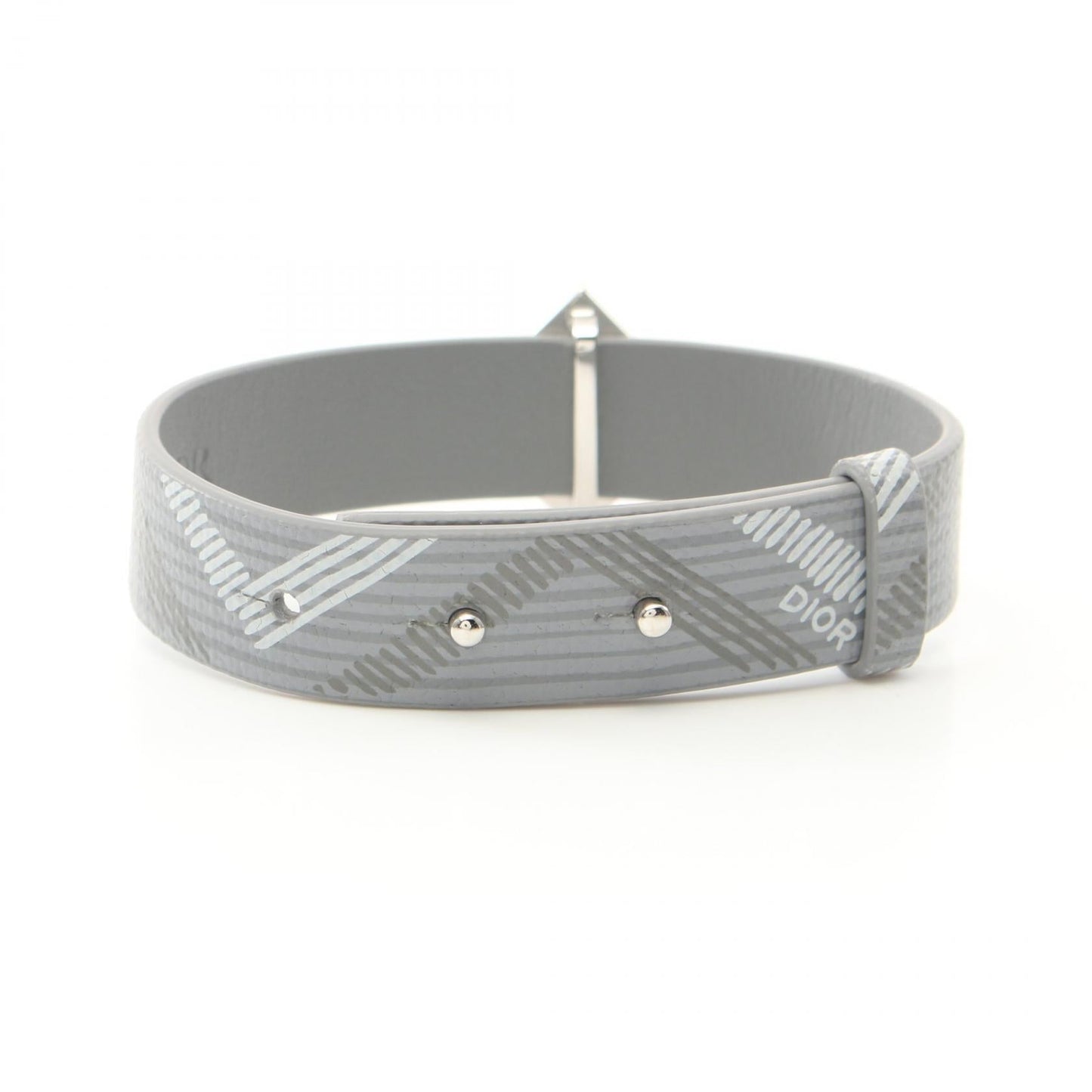Dior Homme CD Diamond Stainless Steel PVC Bracelet
