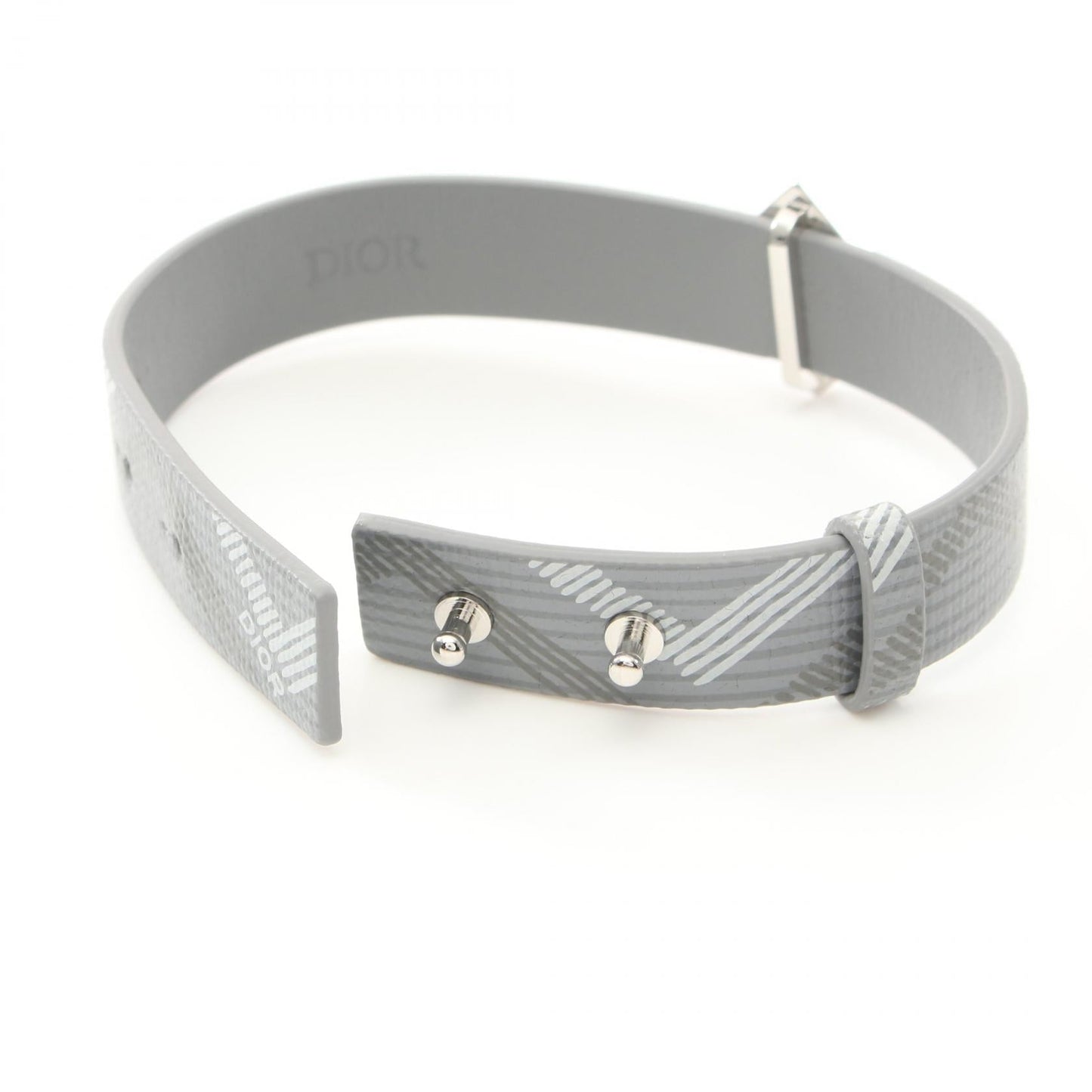 Dior Homme CD Diamond Stainless Steel PVC Bracelet