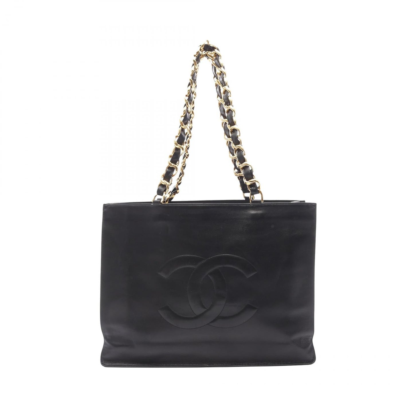 Chanel Deauville Lambskin Tote Bag
