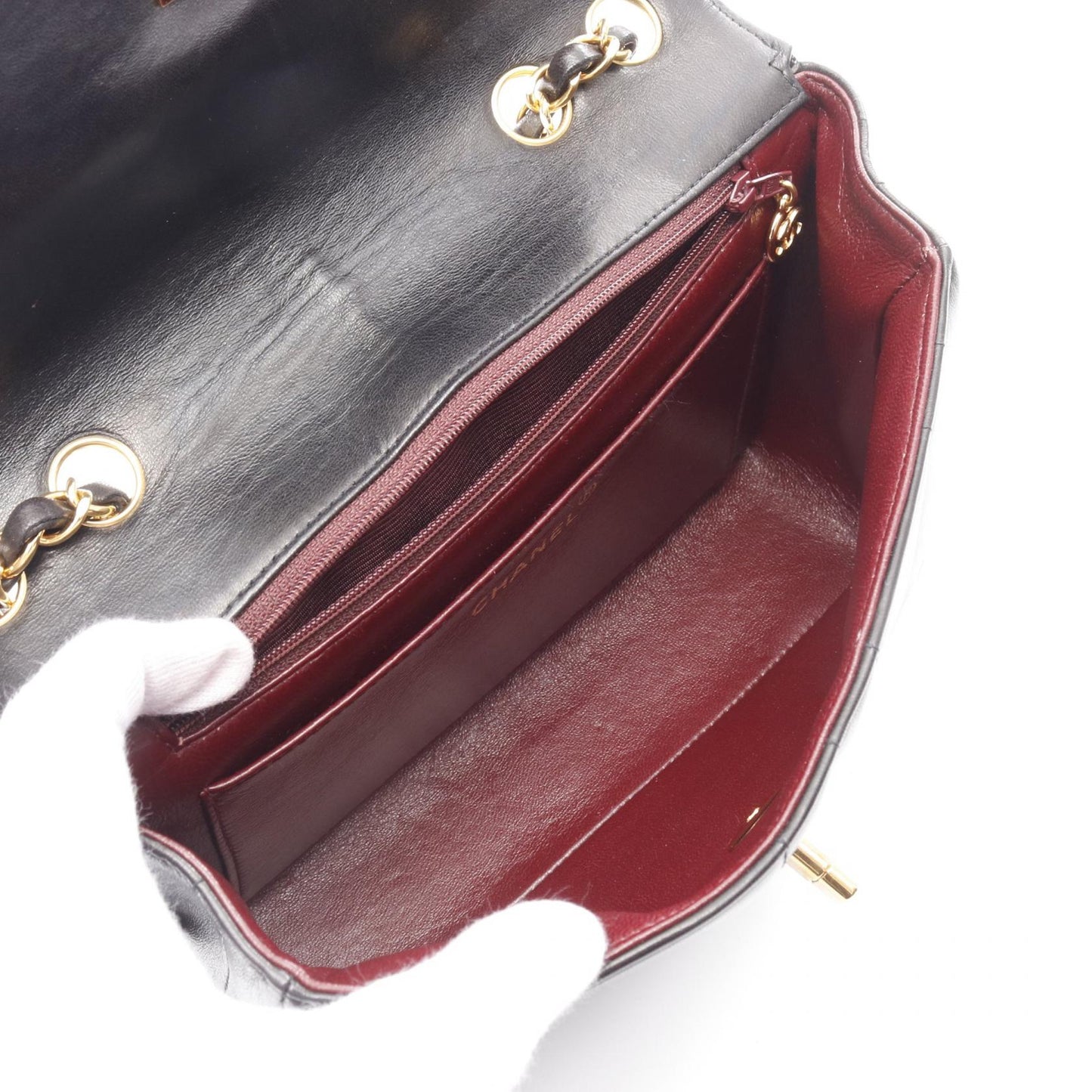 Chanel Mademoiselle Lambskin Shoulder Bag