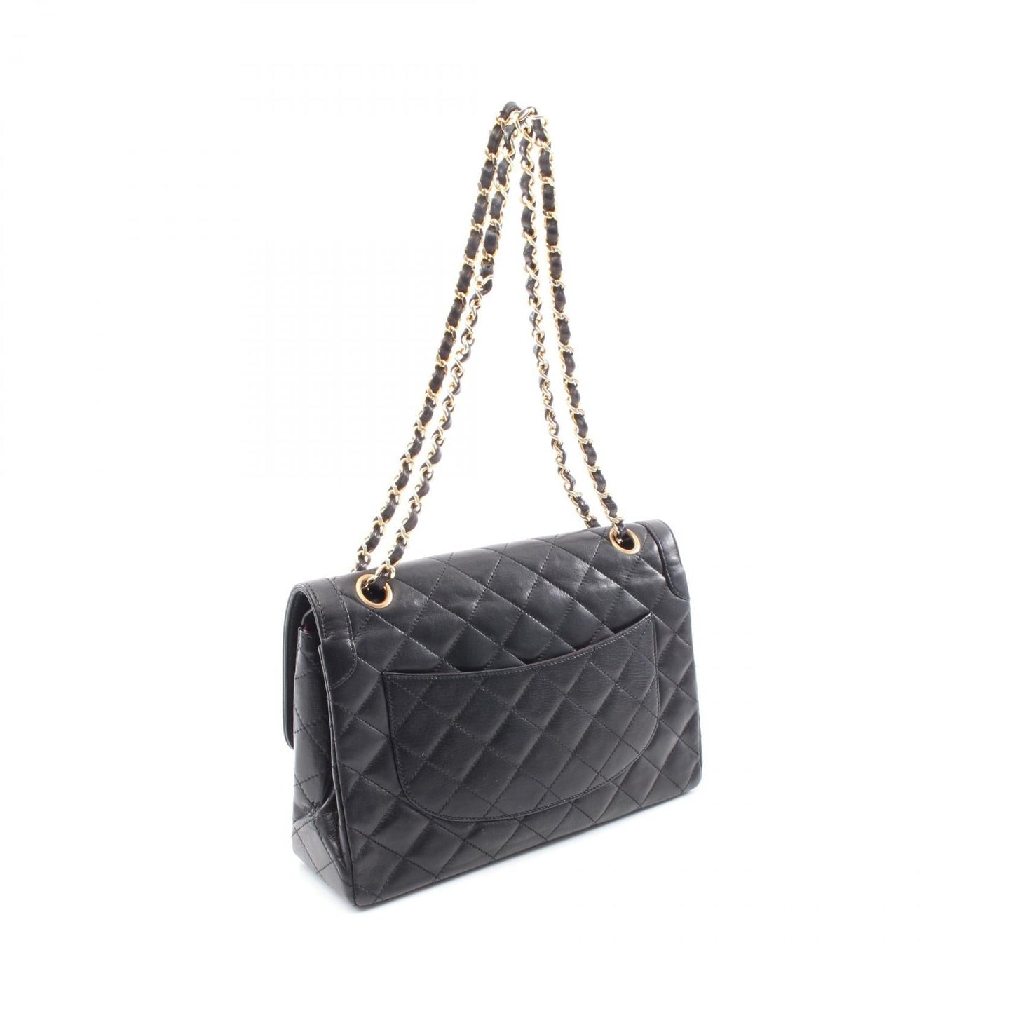 Chanel Matelasse Paris Limited Lambskin Double Flap Shoulder Bag