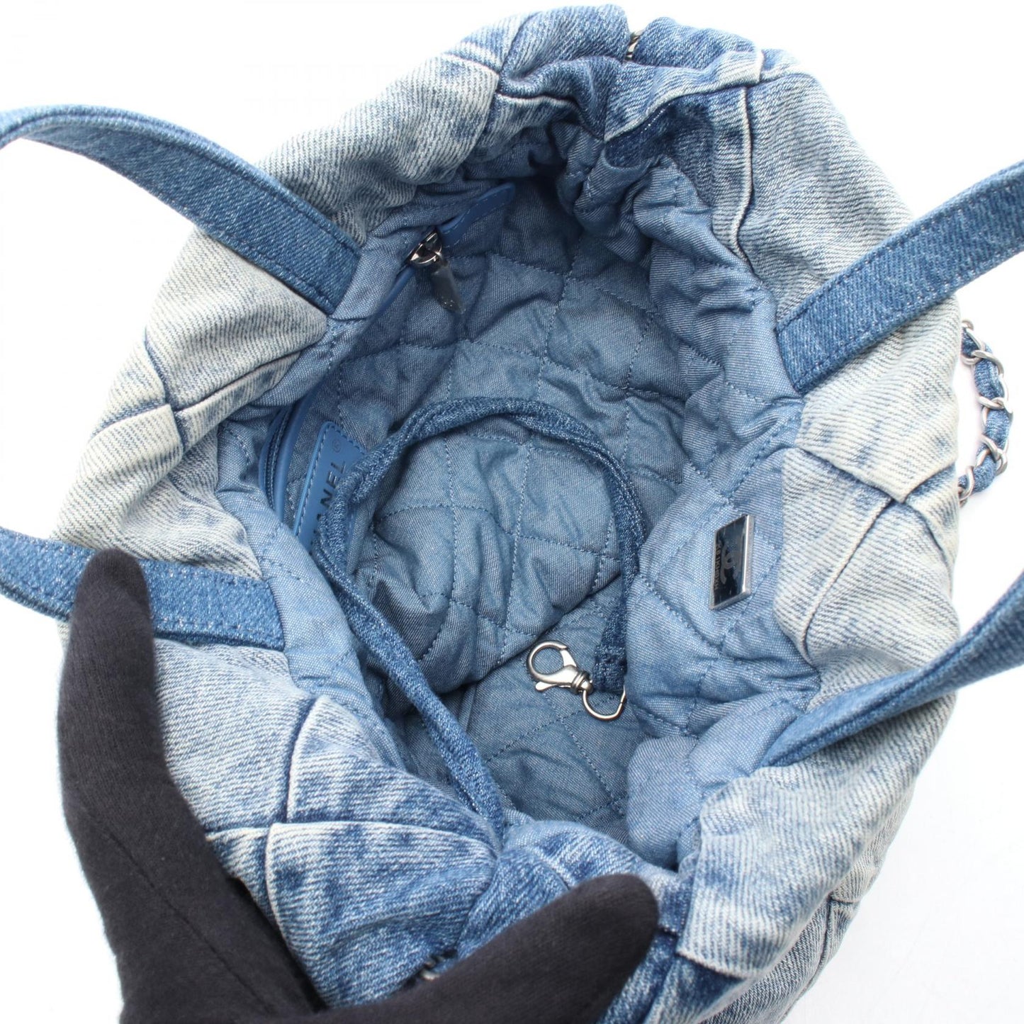 Chanel 22 Denim Backpack