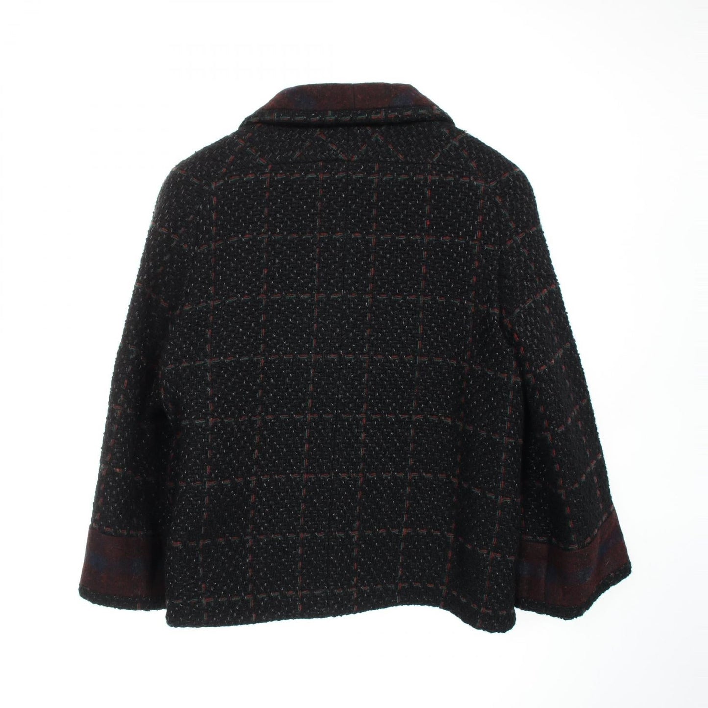 Chanel Coco Mark Button Wool Outerwear