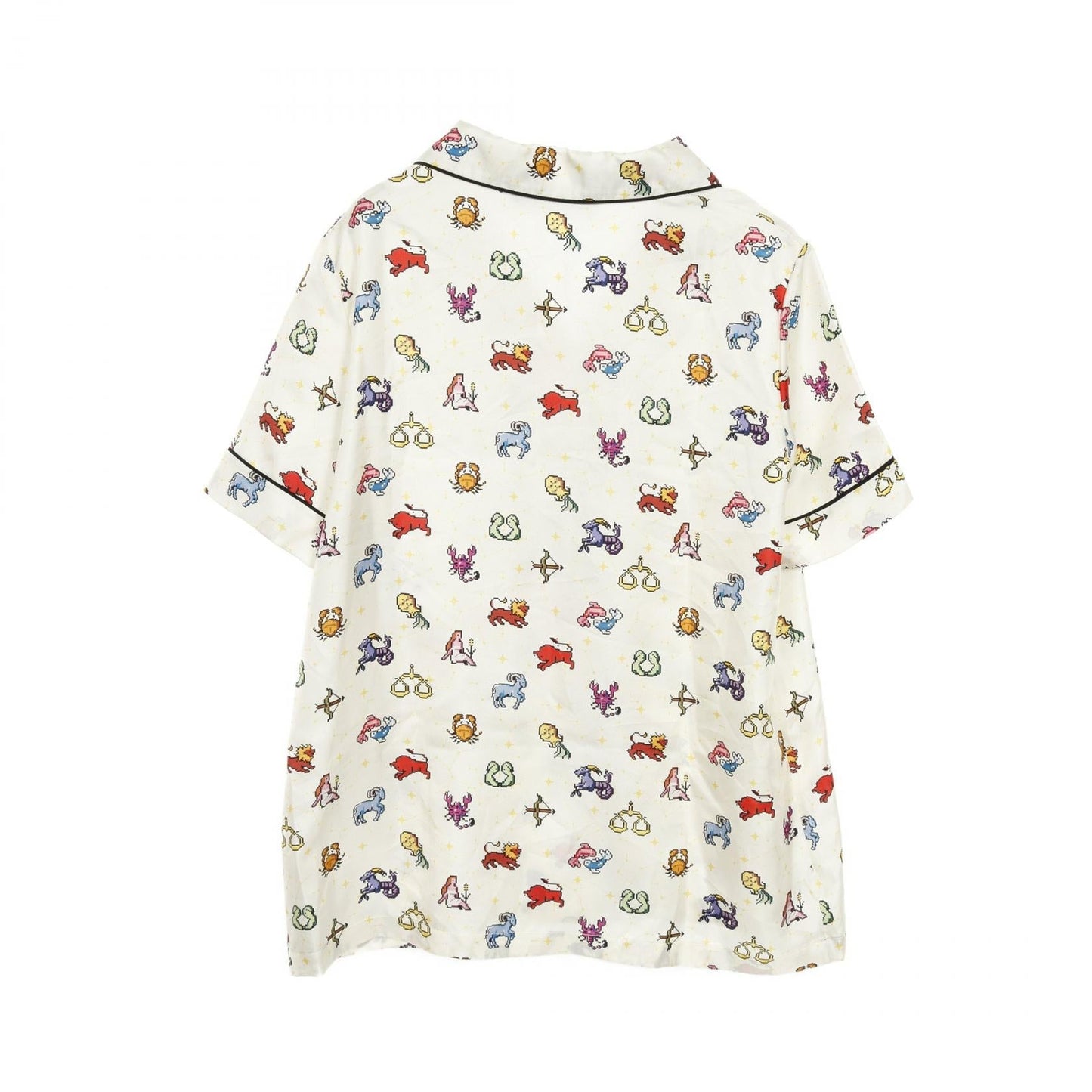 Dior Zodiac Pixel Silk Top