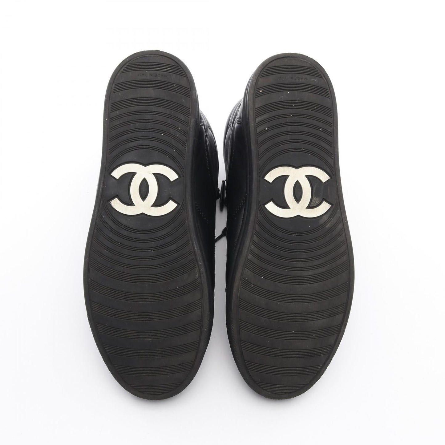 Chanel Coco Mark Leather Sneakers