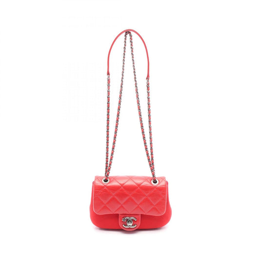 Chanel Matelasse Leather Felt Shoulder Bag