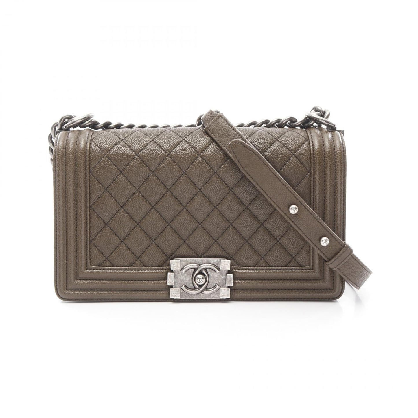 Chanel Boy Chanel Caviar Shoulder Bag