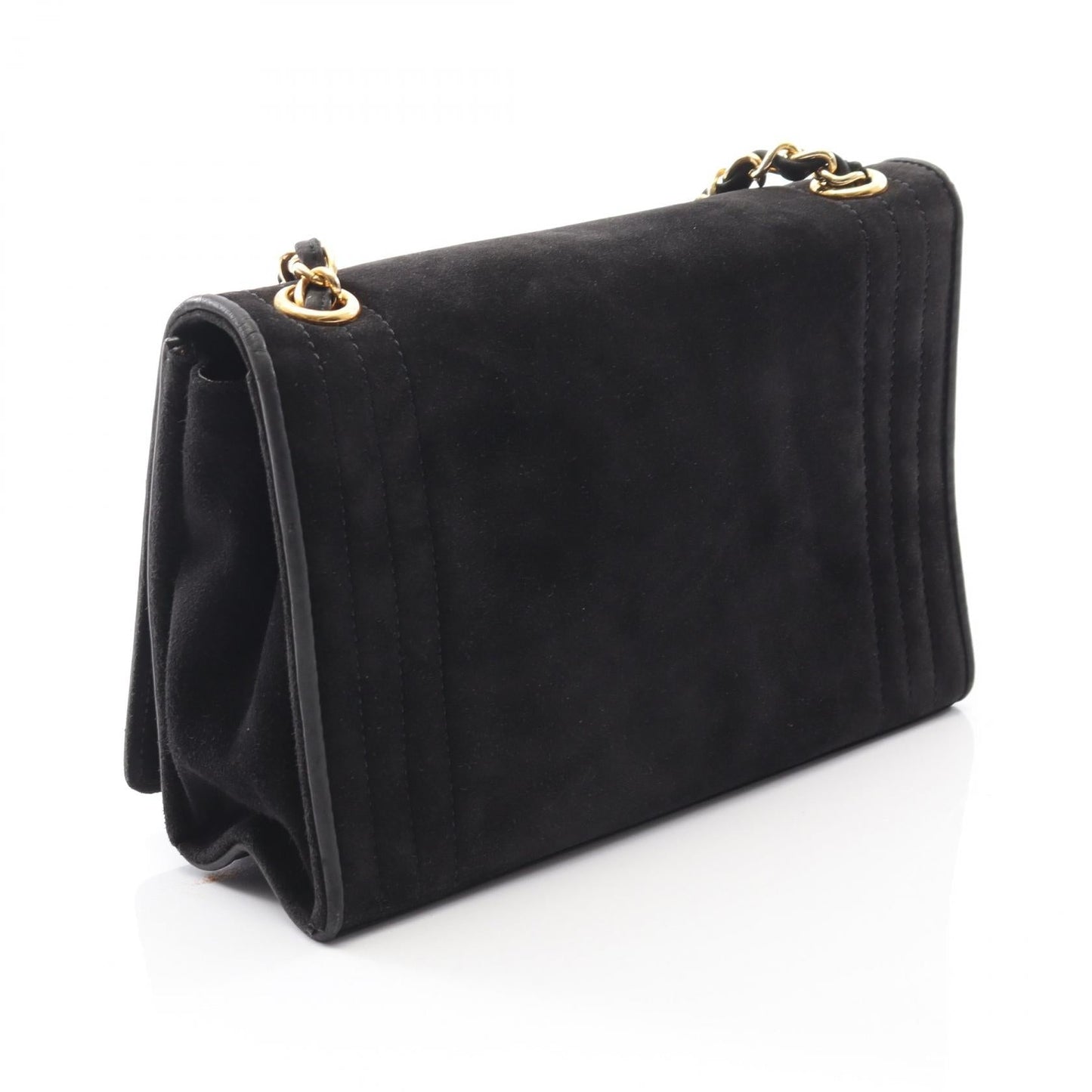 Chanel Coco Mark Suede Shoulder Bag