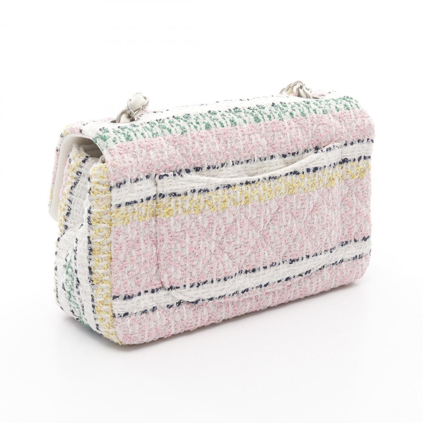 Chanel Matelasse Single Flap Fabric Shoulder Bag