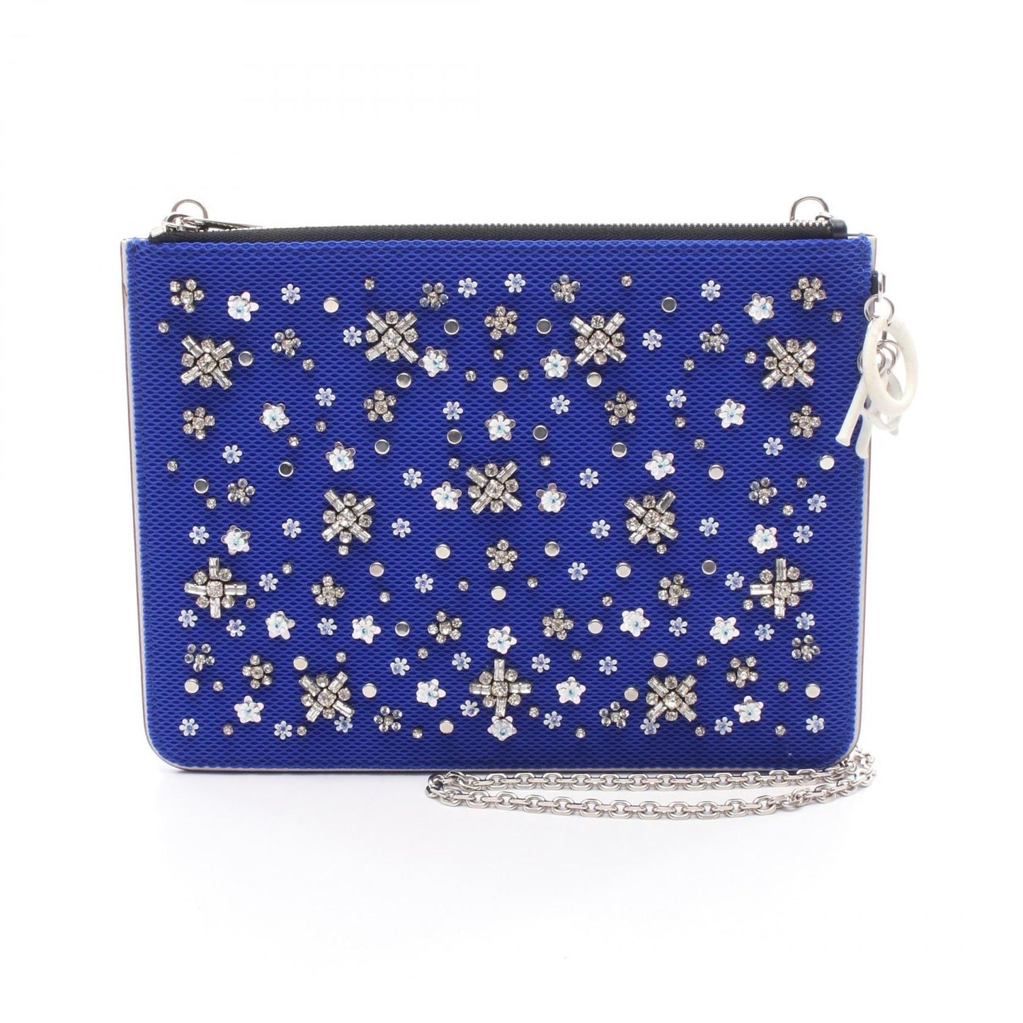 Christian Dior Leather Fabric Shoulder Bag