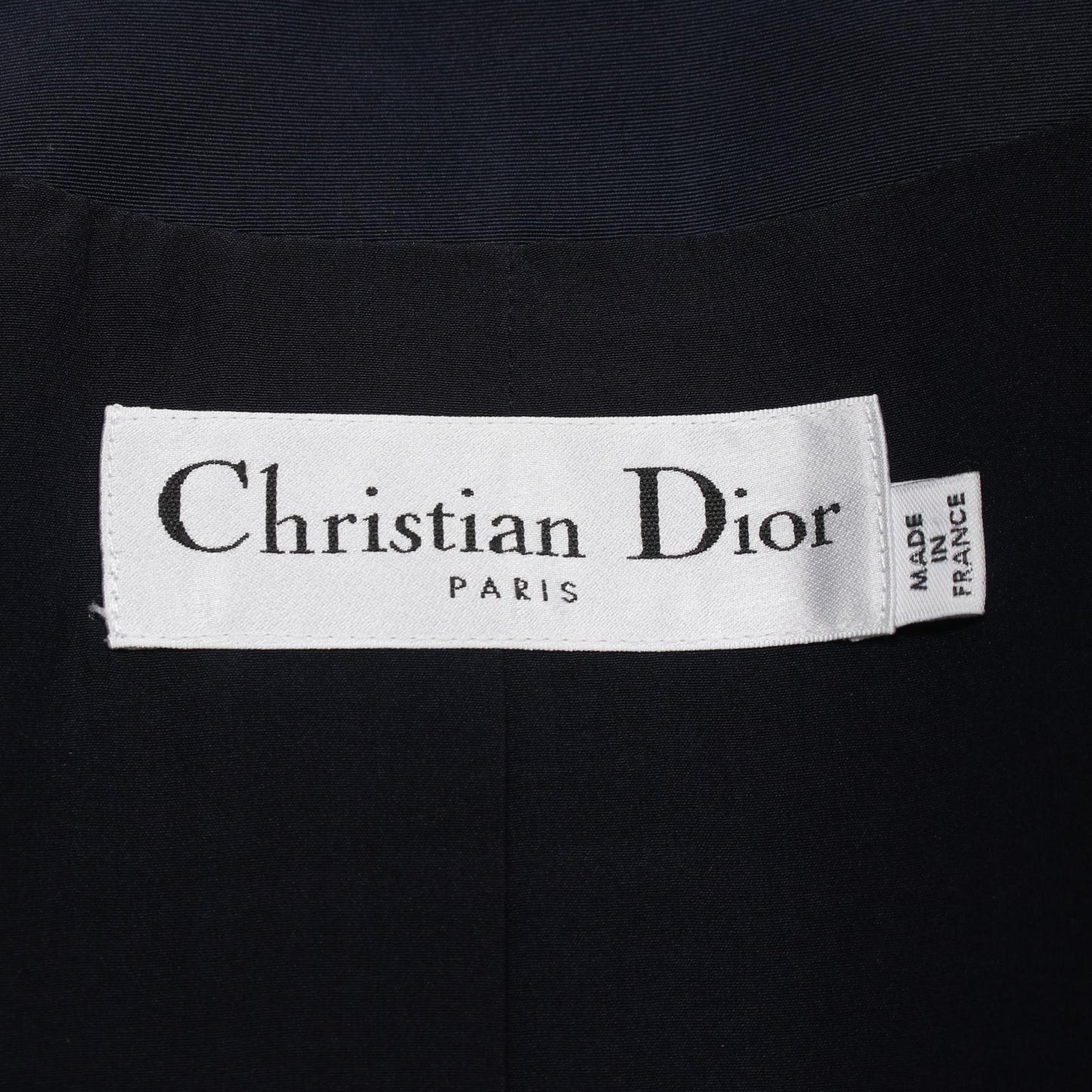 Dior Front Zip Silk Blo
