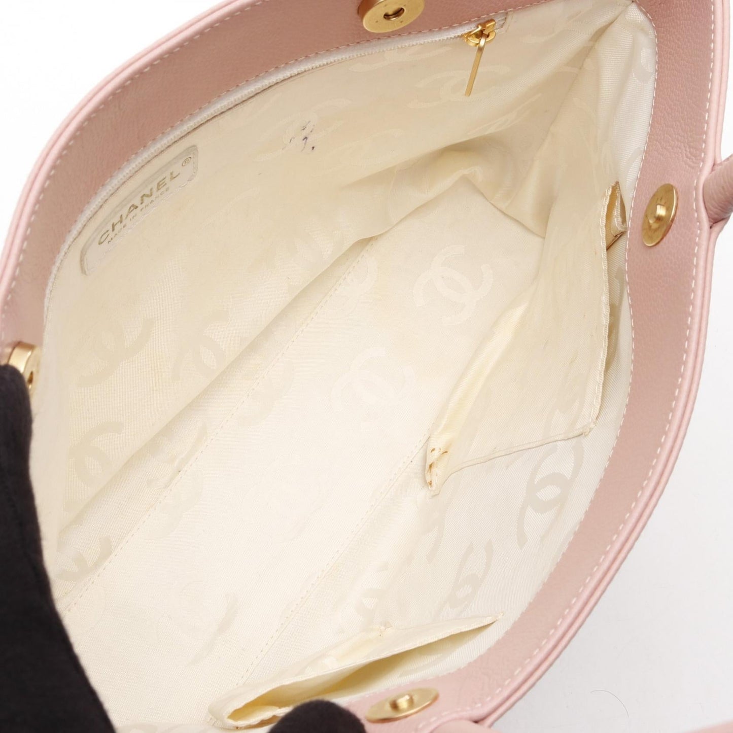 Chanel Coco Mark Calf Tote Bag