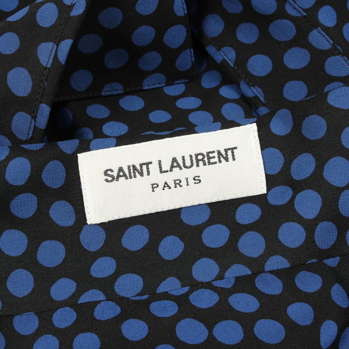 Saint Laurent Paris Silk Top