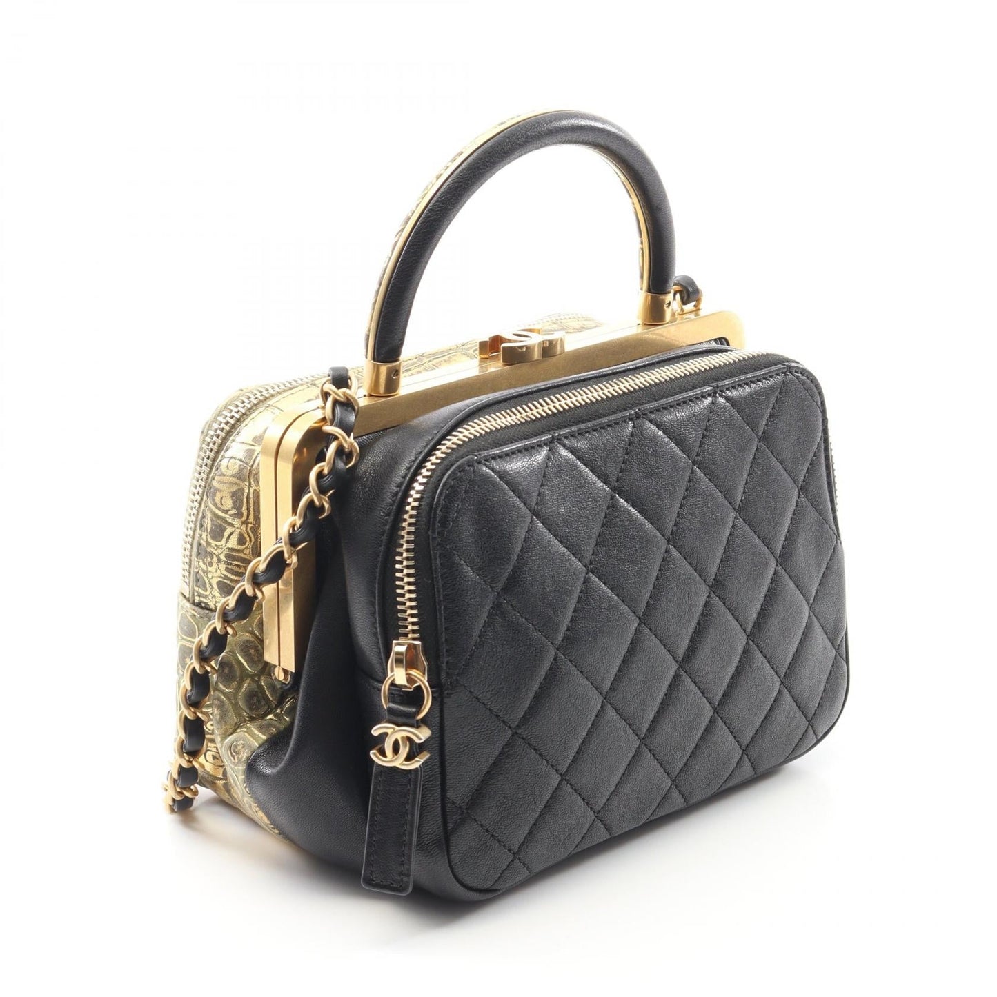 Chanel Coco Mark Calfskin Shoulder Bag
