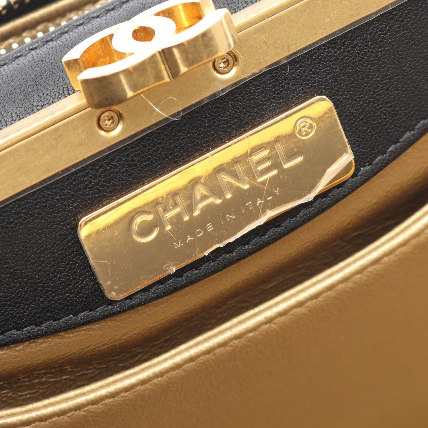 Chanel Coco Mark Calfskin Shoulder Bag